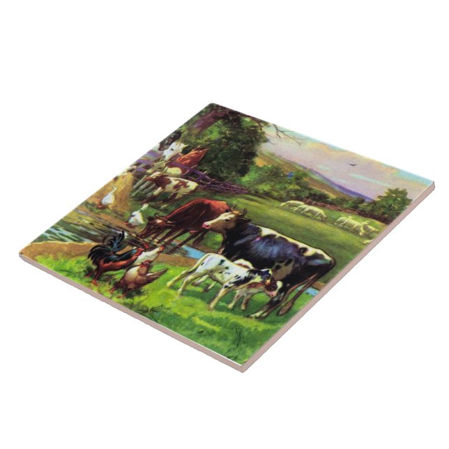 Vintagelantgård Kakelplatta (Sidan)