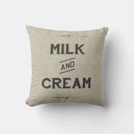 Vintagelantgården kudder - mjölk & kräm kudde