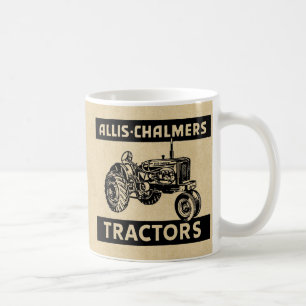 Vintagelantgårdtraktor Kaffemugg