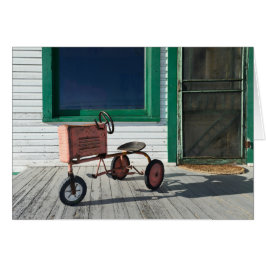 Vintageleksaktraktor Hälsningskort