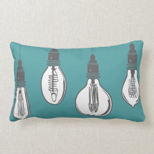 VintageLightbulbs Lumbarkudde