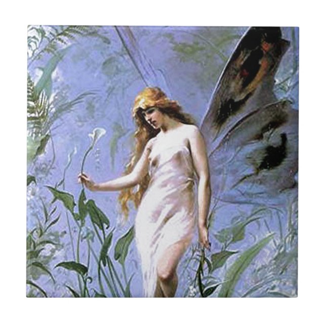 Vintageliljafe Kakelplatta (Framsidan)