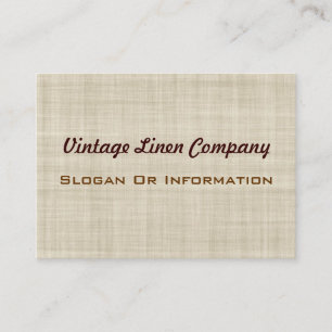 Vintagelinnevisitkortar Visitkort