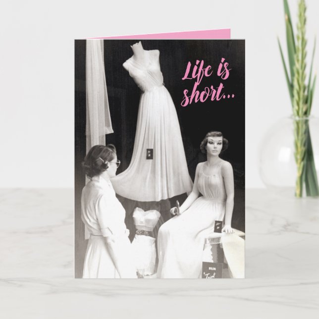 Vintageliv är den kort (Framsida)