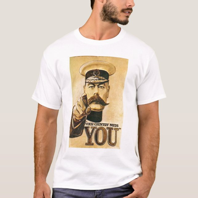 VintageLord Kitchener T-tröja Tee (Framsida)