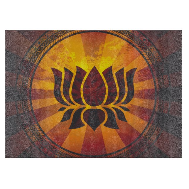 Vintagelotusblommablomma (Framsidan)