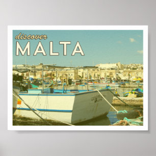 VintageMalta affisch