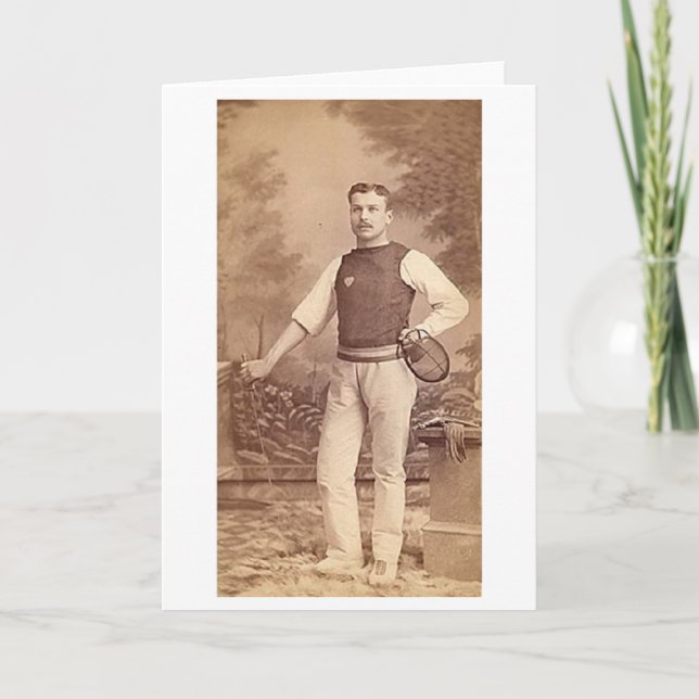 Vintagemanligfäktare! Vintagefäktningen noterar Kort (Framsida)