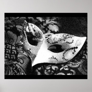 Vintagemaskeraden maskerar poster