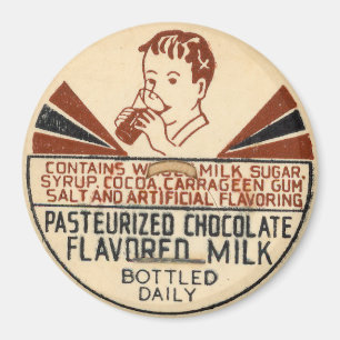 Vintagemjölkkapsyl Magnet