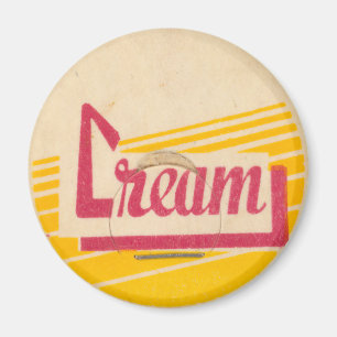 Vintagemjölkkapsyl Magnet