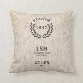 Vintagemjölsäck Kudde
