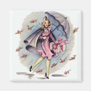 Vintagemöhippagäst Magnet