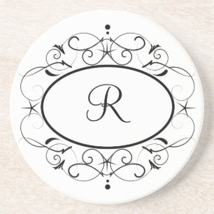 VintageMonogramunderlägg Underlägg
