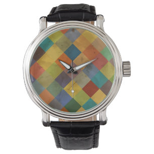 Vintagemönster. Geometriskt Armbandsur