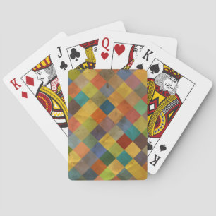 Vintagemönster. Geometriskt Casinokort