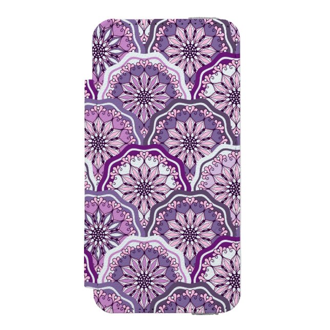 Vintagemönster Incipio iPhone Wallet Skal (Folio Framsidan)