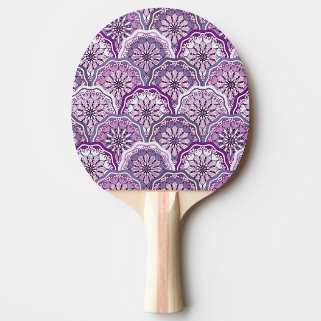 Vintagemönster Pingisracket (Framsidan)