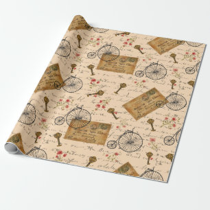 vintagemönster presentpapper