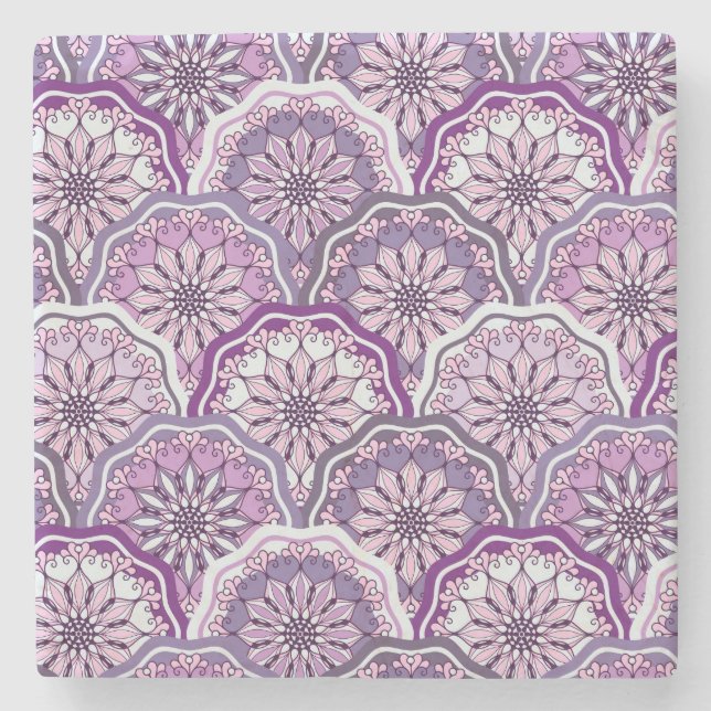 Vintagemönster Stenunderlägg (Framsidan)