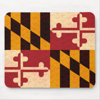 VintagemönsterMarylander flagga Musmatta