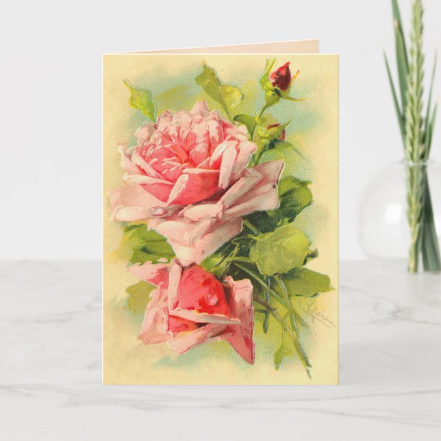 Vintagemors dagro tack kort (Framsida)