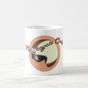 vintagemotorcykelklubb kaffemugg