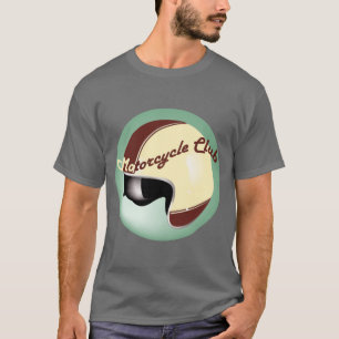 vintagemotorcykelklubb t-shirt