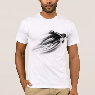 VINTAGEMOTORCYKELKONST, T-SHIRTS.black & white. T-shirt