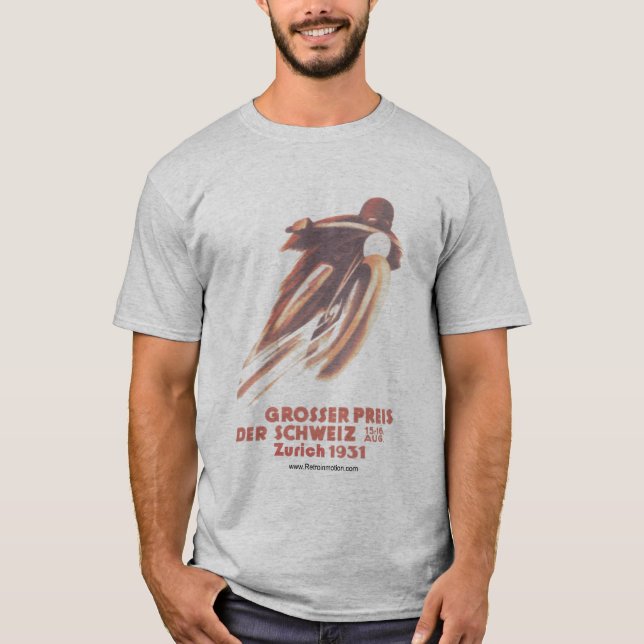 VintagemotorcykelRaver T Shirt (Framsida)