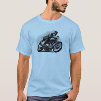 Vintagemotorcykelskjortor - racergrabb tröja