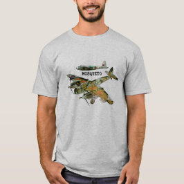Vintagemyggan understöder världskriget tee shirt