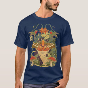 Vintagen Aesthetic Fairycore Mushroom Fairy Grunge T Shirt