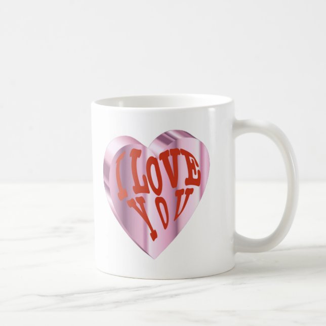 Vintagen Alla hjärtans årsdag Kaffemugg (Höger)