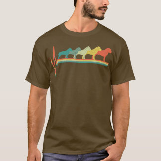 Vintagen American StaffordTerrier T Shirt