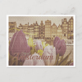 VINTAGEN AMSTERDAM NEDERLÄNDERNA VYKORT