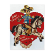 Vintagen är min Valentine Cowboy