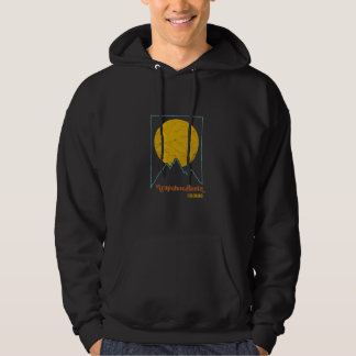Vintagen Arapahoe Basin Mountains Colorado Hoodie