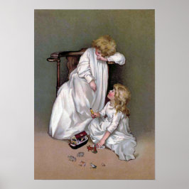 vintagen "Att lämna Leksak" Poster