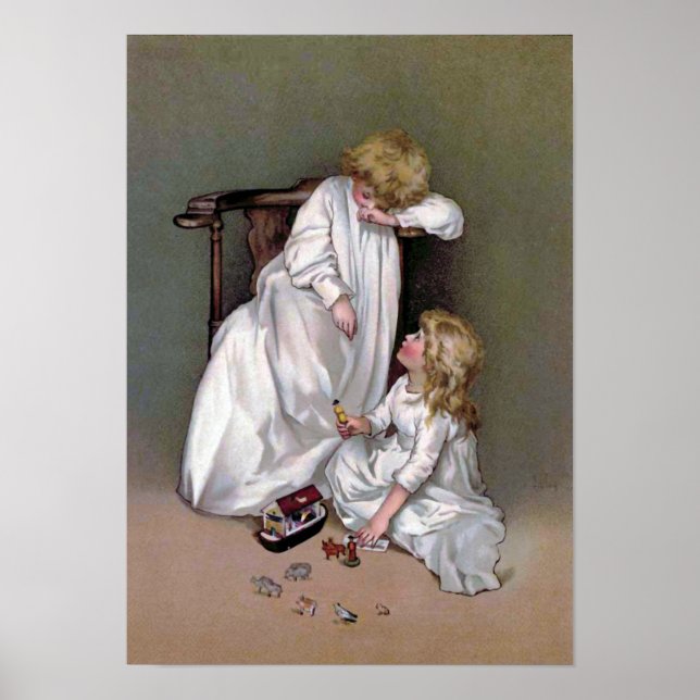 vintagen "Att lämna Leksak" Poster (Framsidan)