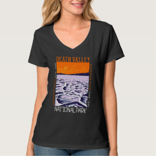 Vintagen Badwater Basin i nationalparken Dödsdalen T Shirt