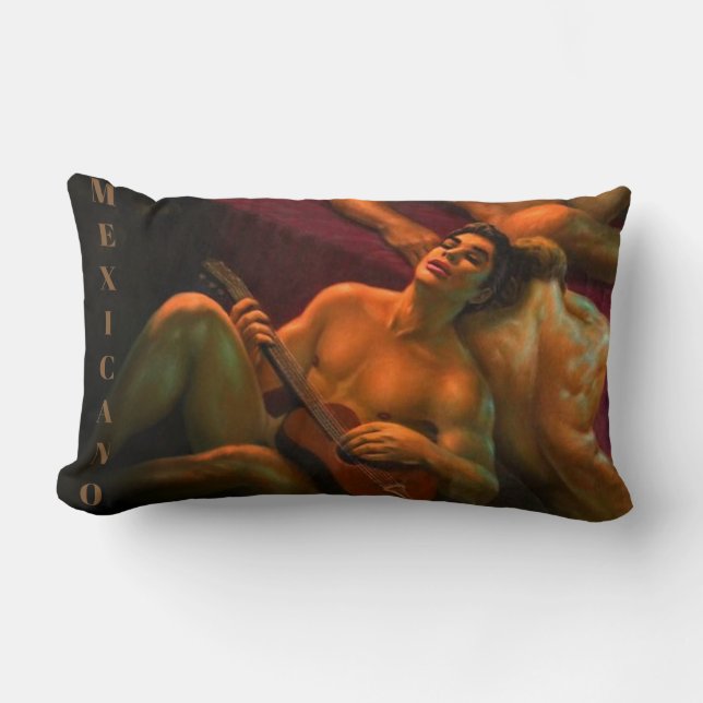 Vintagen Bandit - Mexiicano Lumbar Pillow Lumbarkudde (Framsida)