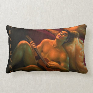Vintagen Bandit - Mexiicano Lumbar Pillow Lumbarkudde