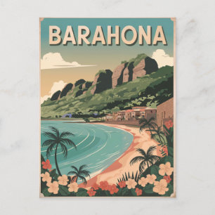 Vintagen Barahona Dominikanska republiken Vykort
