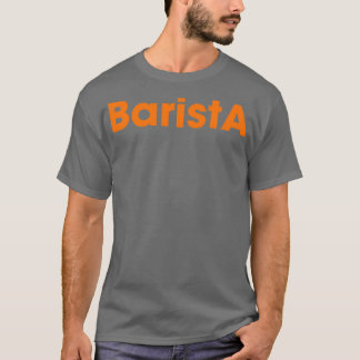 Vintagen Barista Retro T Shirt