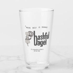 Vintagen "Bashful Bagel La Mirada" Glaskopp