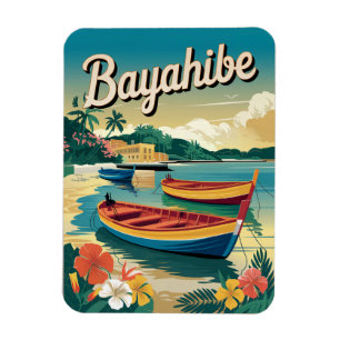 Vintagen Bayahibe Dominikanska republiken Magnet