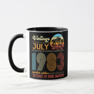 Vintagen Begränsada utgåvan från juli 1983 Mugg