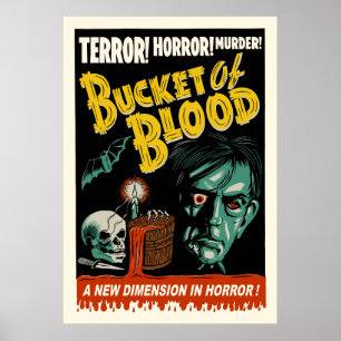 Vintagen "Blocket" Poster