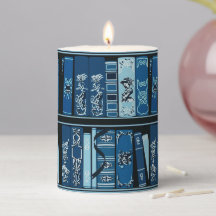 Vintagen Bokar i Blue Bok Shelves